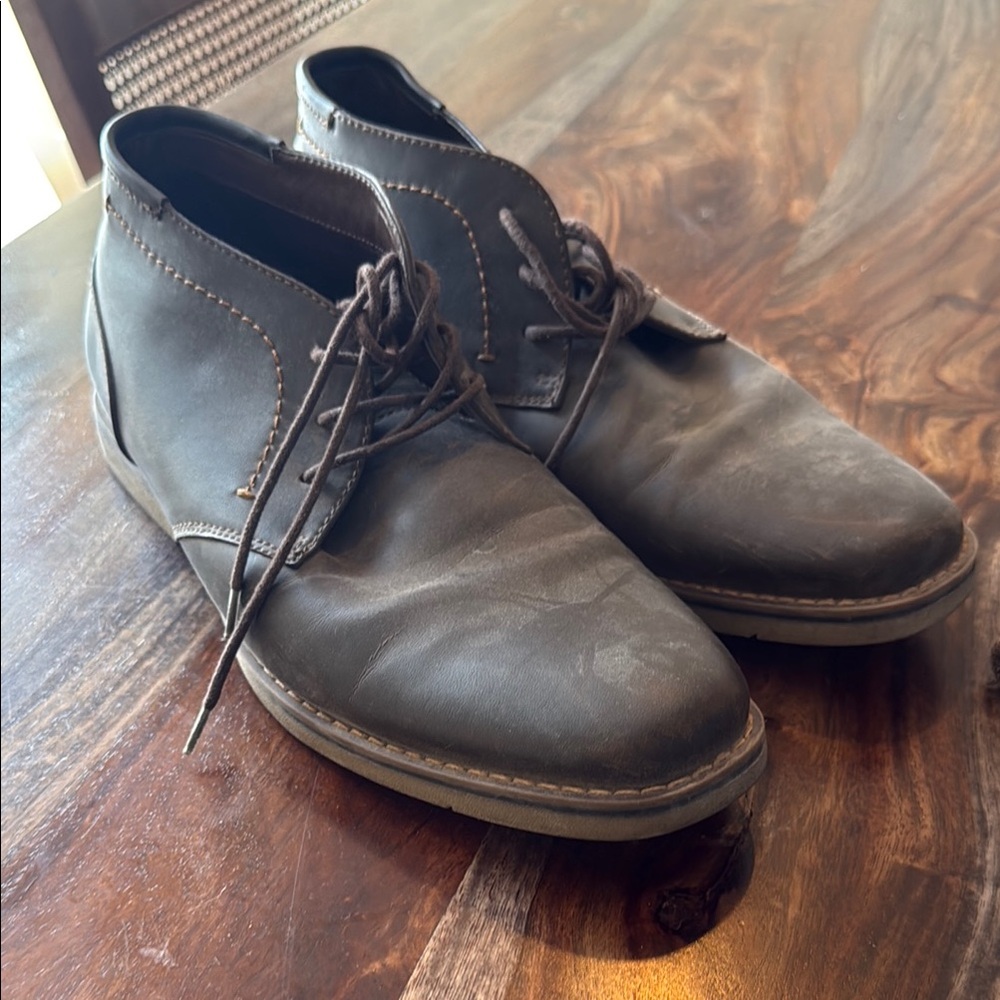 Men's Brown Leather Shoes